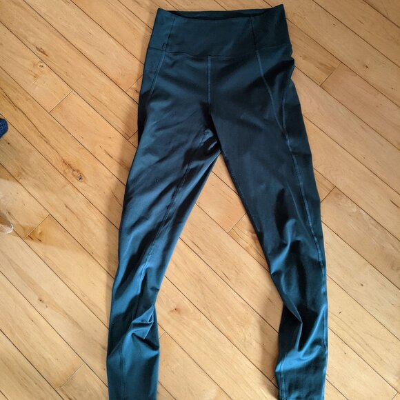 Girlfriend Collective Green Leggings - Picture 1 of 2